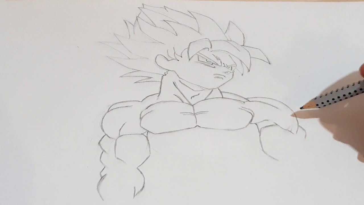 tyler maz on X: Tried drawing Goku from Dragon Ball Z #goku