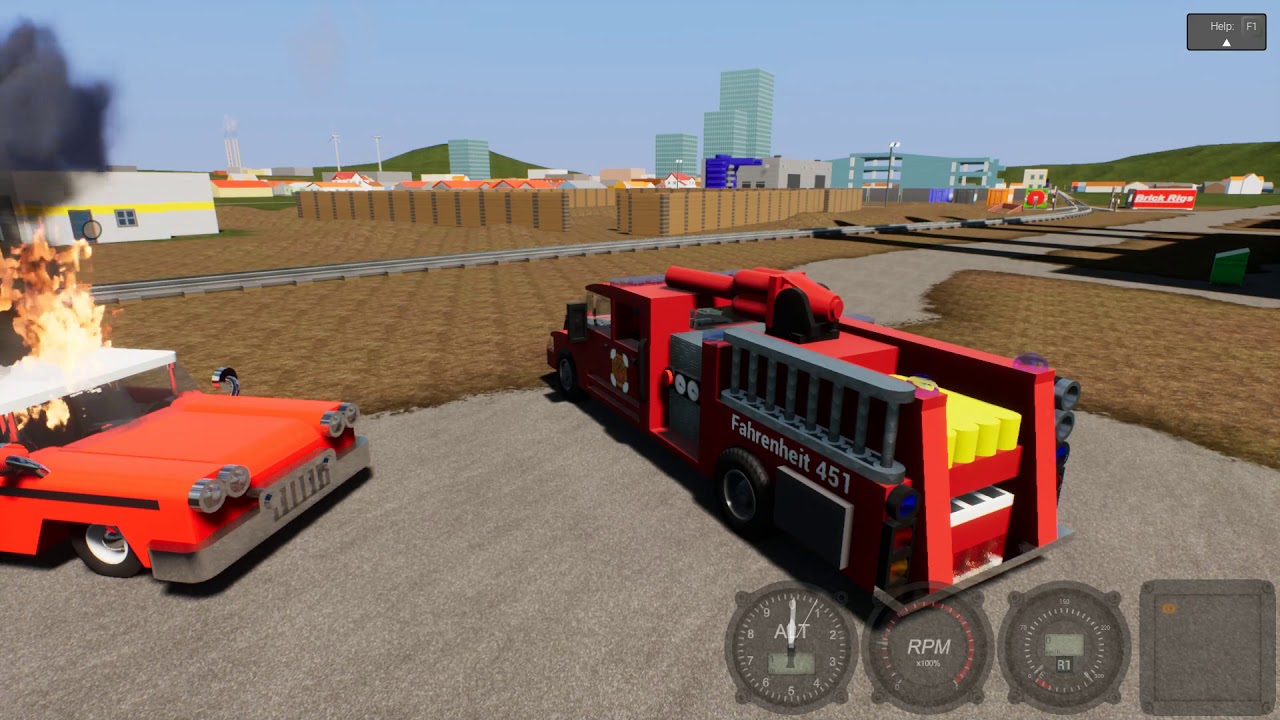 Brick Rigs- New Update: Flamethrowers! - YouTube