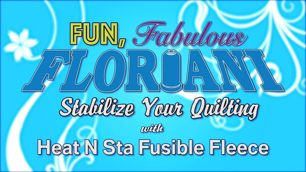 Floriani Heat N Sta Fusible Fleece 15 x 10 yds – 5 Little Monkeys Quilting