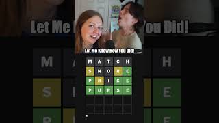 TOO CONFIDENT... Daily Wordle Game Challenge Versus Megan!