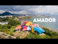 ¿Qué hacer en Ciudad de Panamá? Península de Amador y el BIO MUSEO  | Causeway Islands |  4K