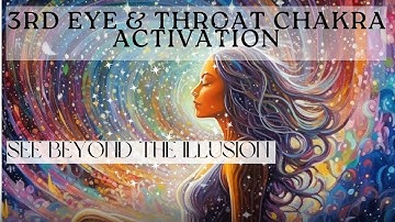 OPEN your 3RD EYE 👁️and Throat Chakra Activation ✨Channeled Message with Light Language