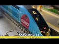 【模型玩具開箱趣】鐵道模型篇 KATO 10-1763 OUIGO (ウィゴ-) 10両セット