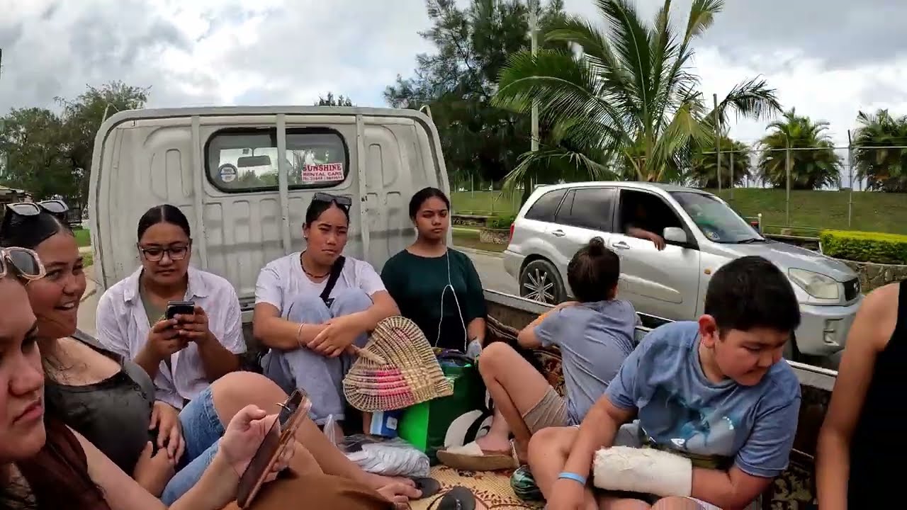 Tonga Trip 2024 I Part 1 I🌴 🇹🇴 | Spontaneous Swim at Ha'ateiho Beach! 🌊🏖️
