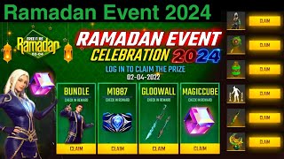 Free 🔥 Free Fire New Ramadan Calendar 2024  🤯🥳 | Ff New Event | Free Fire New Event Today |New Event