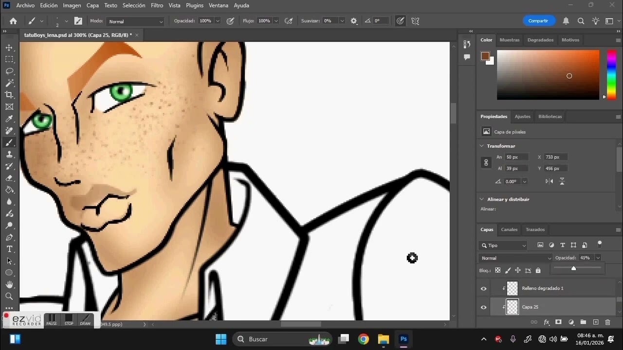 Digital art Time-lapse #1