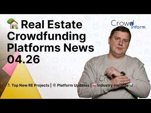 Video thumbnail for 🏡🚀 Real Estate Crowdfunding Platforms News 2026