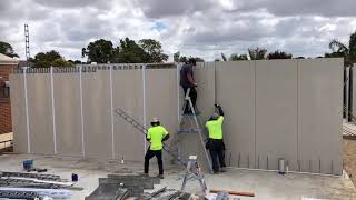 Fastform Fc-Pvc Wall Installation Timelapse