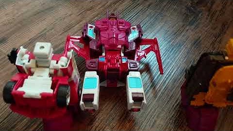 Transformers Technobots Combine! Stop motion short