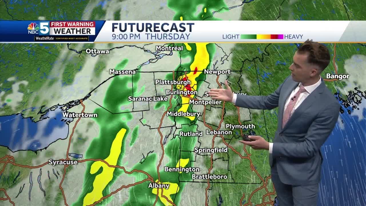 Tracking a couple rounds of rain and storms (9-4-25) - YouTube