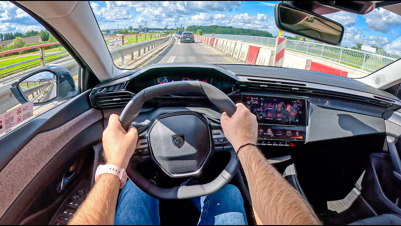 2023 Peugeot 308 [1.2 130 hp] [ 0-100| POV Test Drive #1837 Joe Black