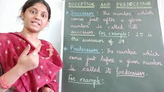MATHS Class-3 Ch-1 SUCCESSOR AND PREDECESSOR