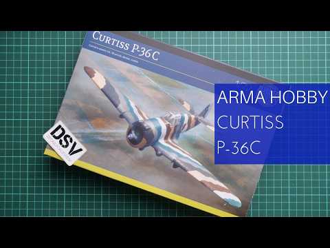 Arma Hobby 1/72 Curtiss P-36C (70082) Review