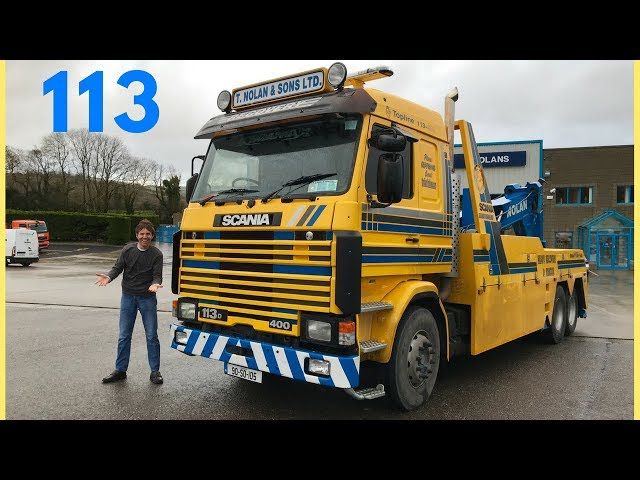 1990 SCANIA 113 Truck Test Drive - What's it Like 28 Year's