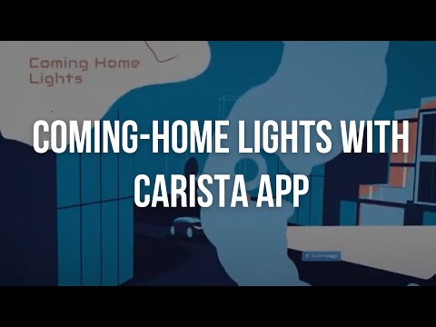 Turn on your  Coming-Home Lights with Carista App