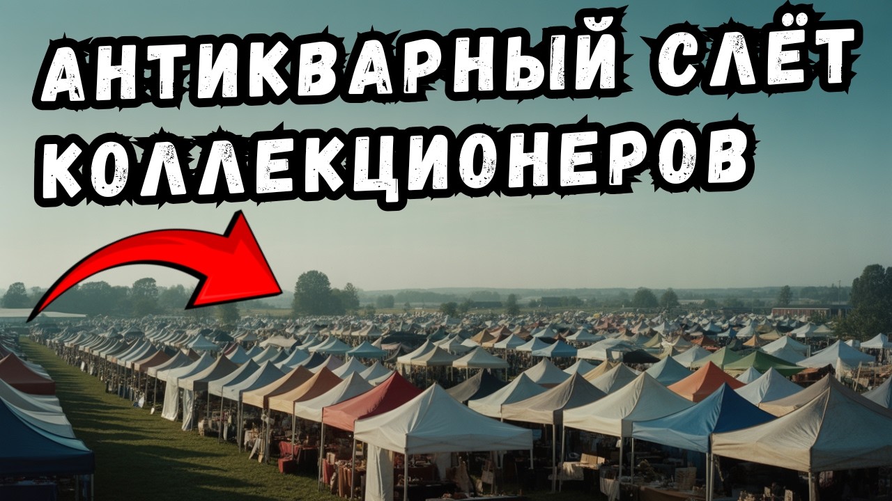 БАРАХОЛКА — ОГРОМНЫЙ рынок, тонны ХЛАМА и РЕДКИЕ находки!