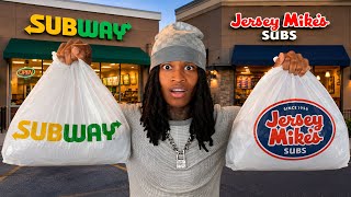 Subway vs Jersey Mike's... Which Sub Is REALLY Better?