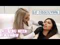 MOST Painful Thing Ever!!! 😭 Got My Lips Dissolved! Jaw Filler Update || Dani Rios