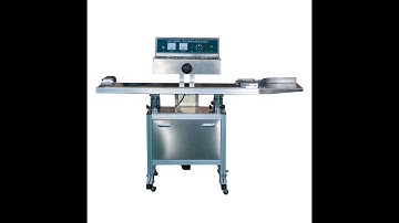 LGYF-2000 Vertical Automatic Continuous Induction Sealing Machine.
