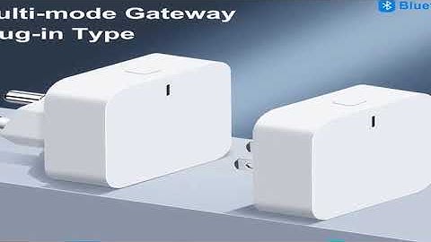 GIRIER Tuya ZigBee Gateway Hub Plug-in Type ZigBee/Bluetooth Multi-mode Gateway Bridge for