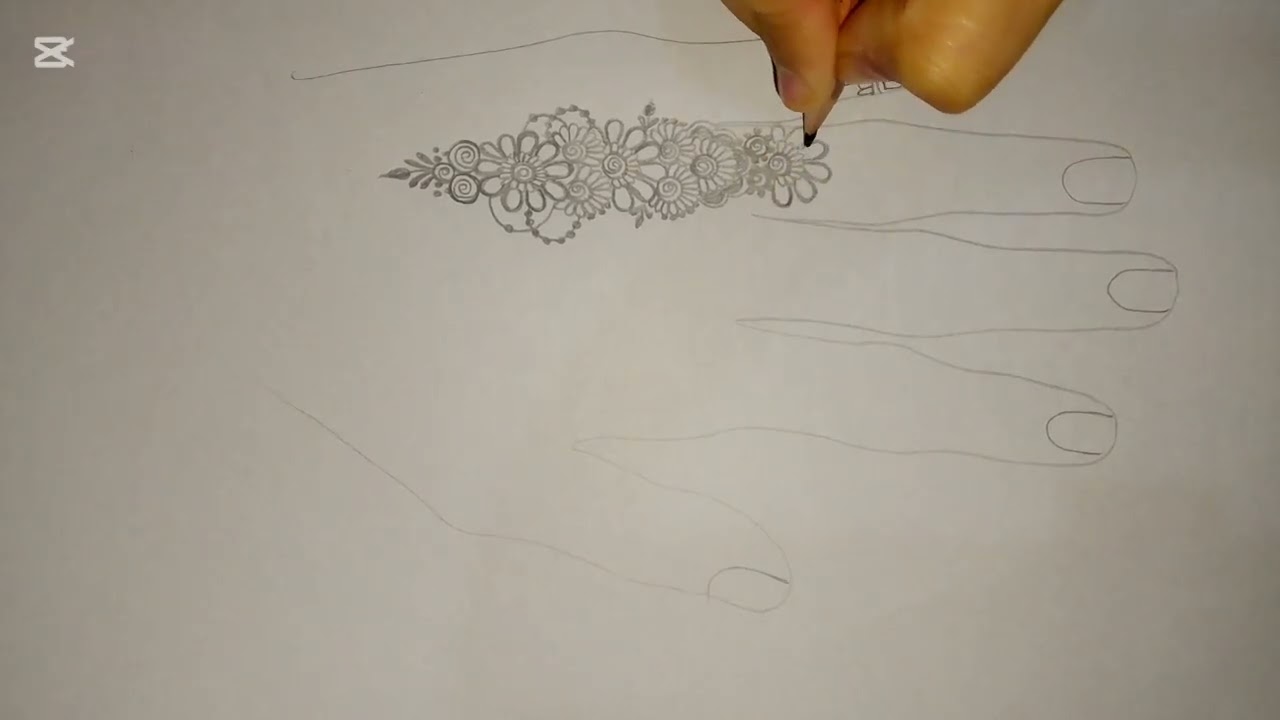 Elegant Minimal Mehndi Designs 