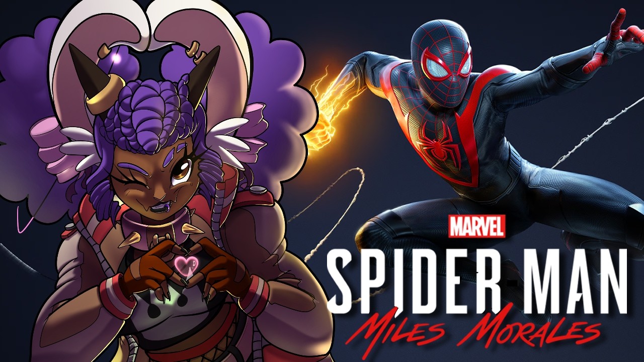 Literally never finished this so we're doin it live! [Spider-Man: Miles Morales] #pngtuber