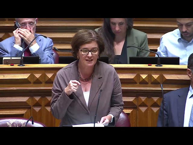 08-09-2026 - Mariana Vieira da Silva - Debate - Moção de Censura apresentada pelo Chega