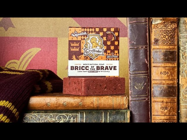 Dr. Squatch x Harry Potter Bricc of the Brave Bar Soap - Gryffindor