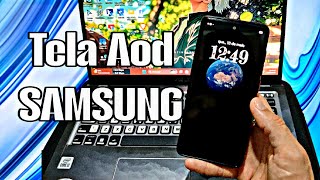 Super Wallpaper Animado Samsung AOD com Root - S20 fe