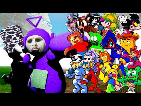 NOCTURNAL PROTOCOL but Every Turn a Different Character Sings 🎶⚡ (FNF VS Slendytubbies)