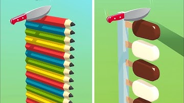 Slice It All Game! Very Satisfying and Relaxing ASMR Slicing Video NEW UPDATE