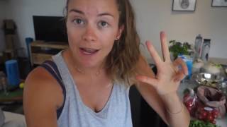 DAY #26|| VEGAN GREEN CURRY RECIPE + FOOD HAUL