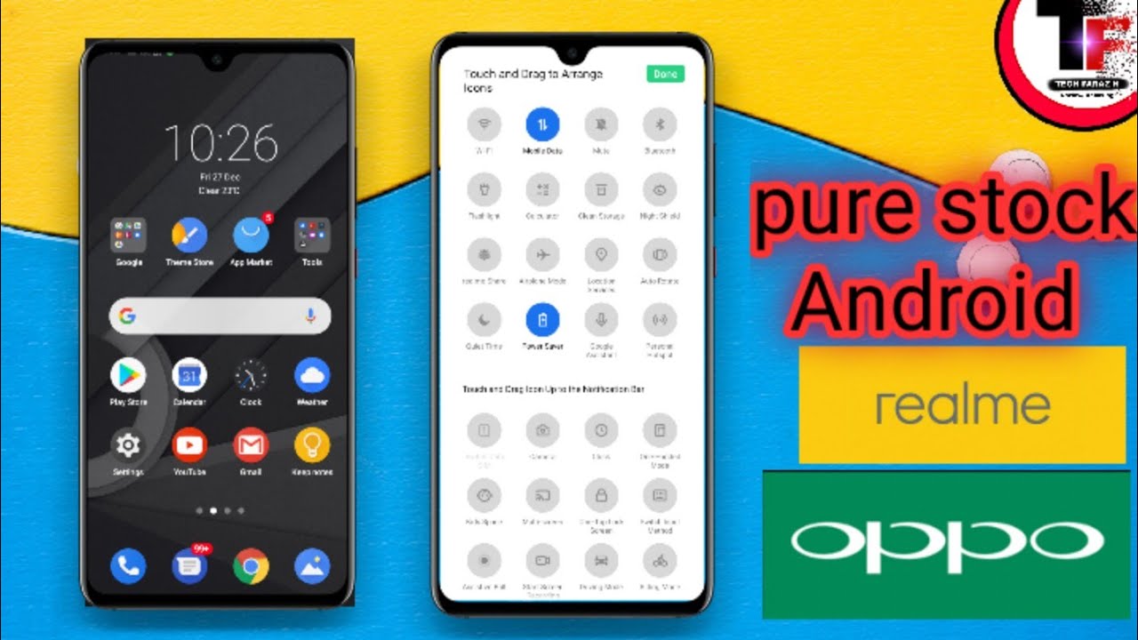 Pure Android stock theme for realme || oppo theme || realme theme ...