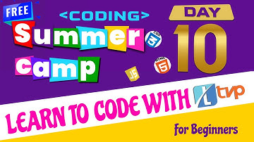Coding Summer Camp Day 10 | Online Coding Classes for school students | HTML & CSS for Beginners