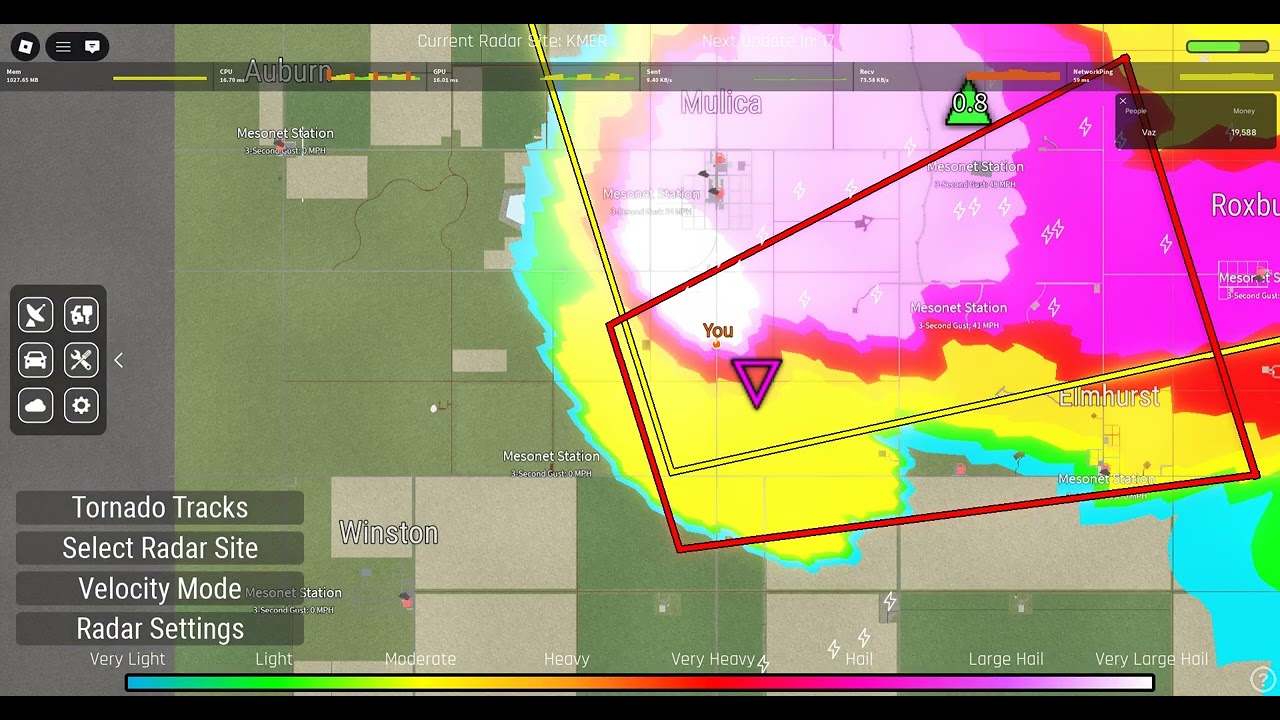 daily chasing tornado (near death 2 times)