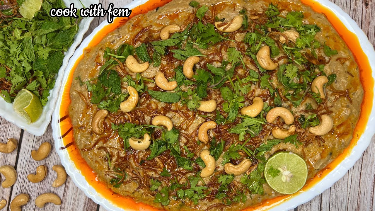 World Famous Reshedaar CHICKEN HALEEM - Most Simplified Version Of Haleem By FEM