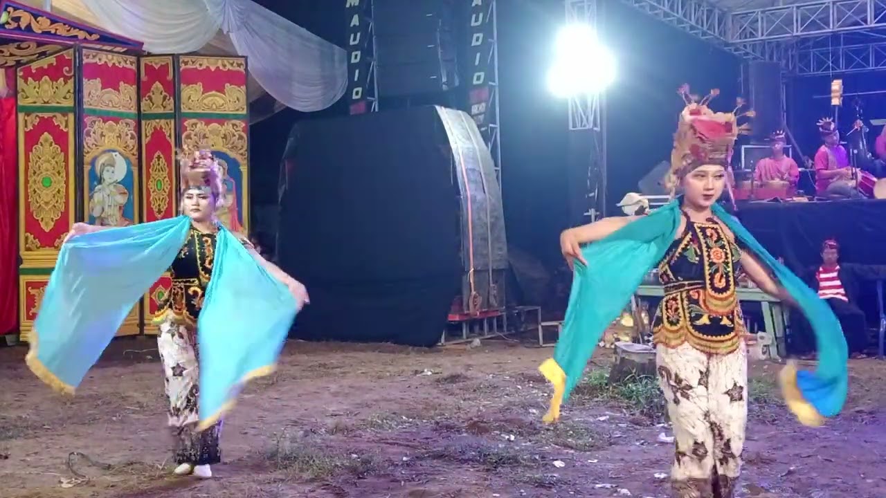 Tari Gandrung Banyuwangi seni jaranan gembong Bawono live in tridatu kampung lawas Lampung Timur 