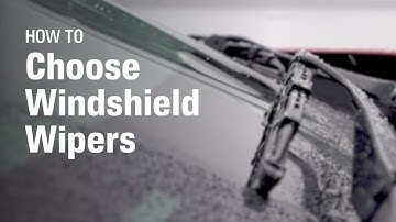 How to Choose Windshield Wipers