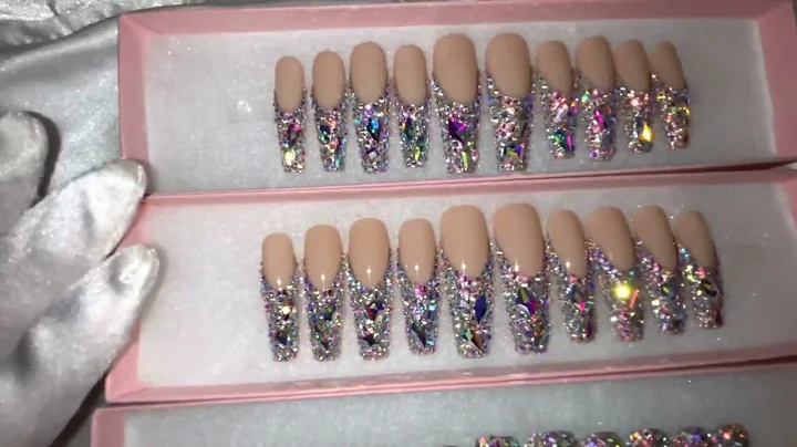 Zamudio Beauty Luxury Nails | Bling Press On Nails...