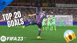 FIFA 23 | TOP 20 BEST GOALS #1 PS5 4K