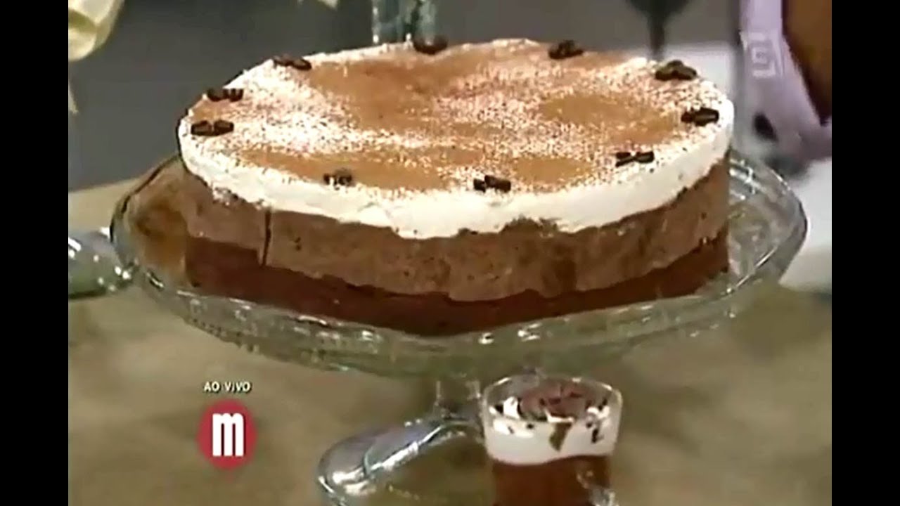 Torta cappuccino cremosa - Programa Mulheres