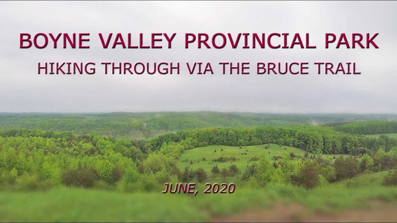 Boyne Valley Provincial Park: Hiking Through Via The Bruce Trail (June