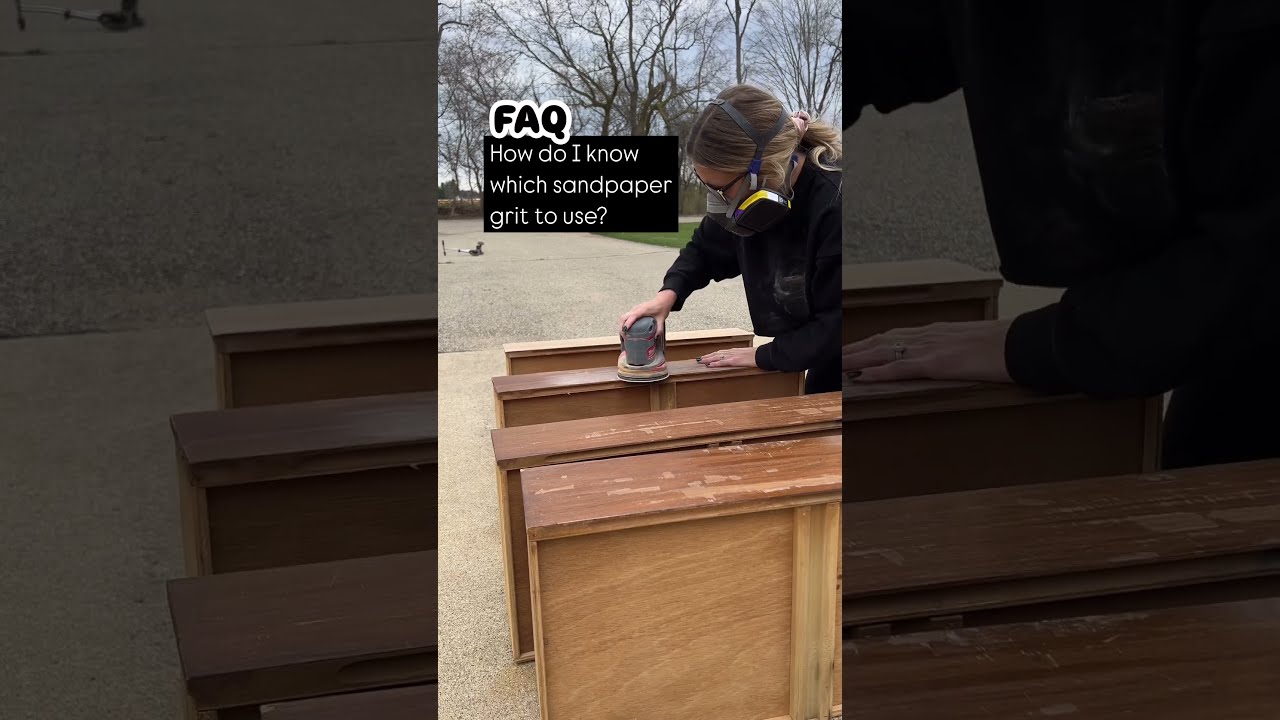 How Do I Know Which Sandpaper Grit To Use Diy Sanding Furnitureflip