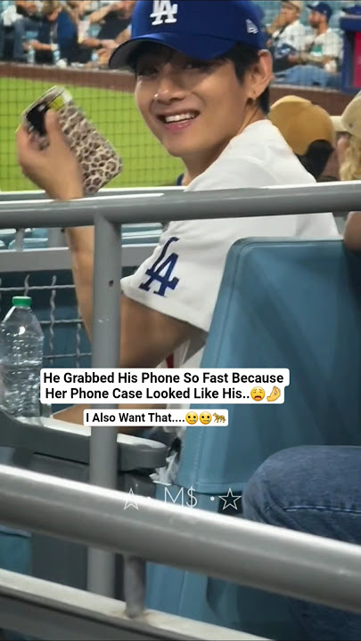 V Phone Case I Want That😩🐆💜 #taehyung #v #bts #dodgers #fyp #latestupdate #dodgersnews #kimtaehyung