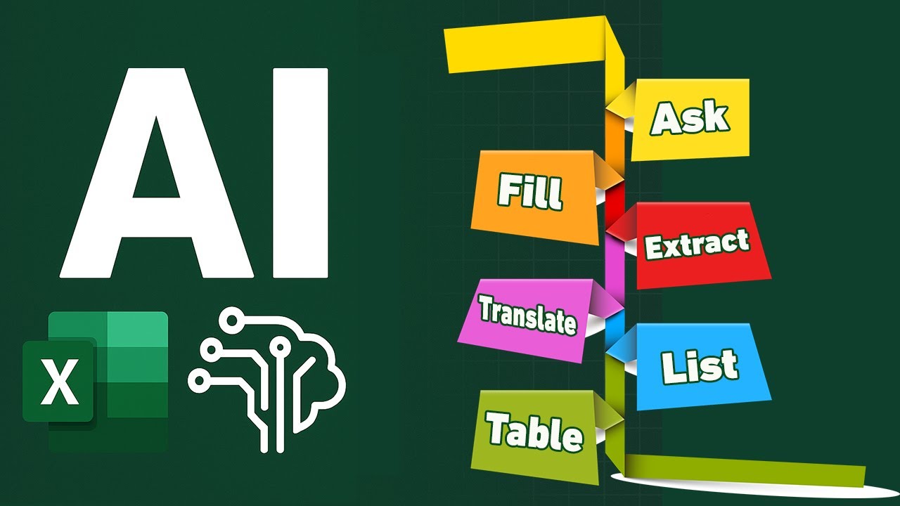 اكتشف أهم دوال الذكاء الاصطناعي في الاكسل: ثورة جديدة لتحليل البيانات Discover AI Functions in Excel