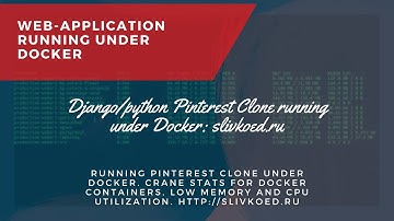 Django/python Pinterest Clone running under Docker: slivkoed.ru