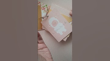 mini album tutorial #minialbumtutorial #minicards #scrapbooking #tutorial #scrapbookingideas