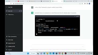 Details ChatGPT writing testcases of python robot framework News