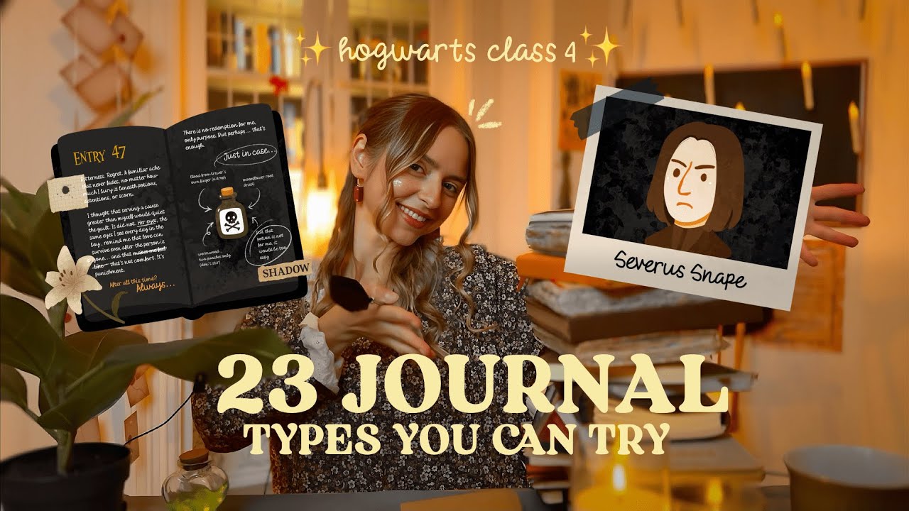 All JOURNALING ideas (Hogwarts Inspired) 🧸📔🪶✨ | BENEFITS from 15 years of journaling (Class 4)
