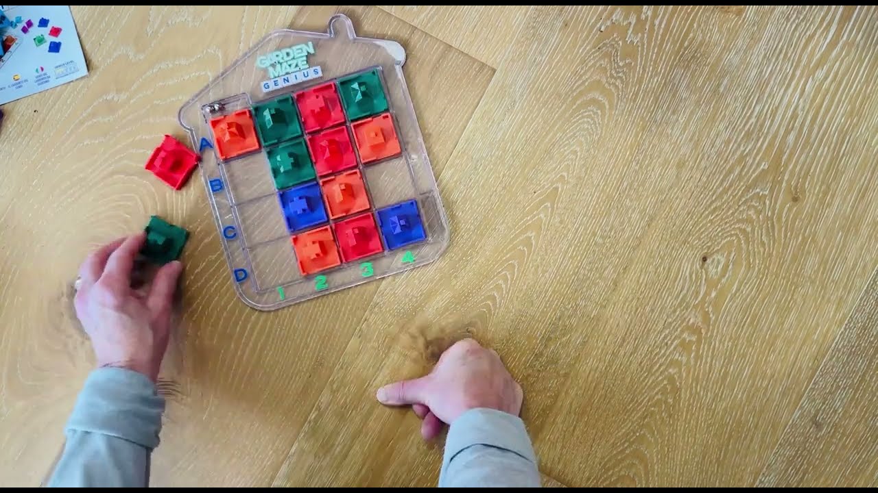 Genius Garden Maze Puzzle Game